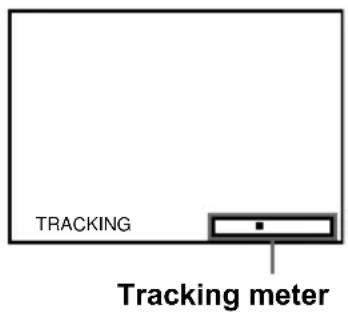 SONY SLV-N77 - Adjusting the picture (tracking) - 1