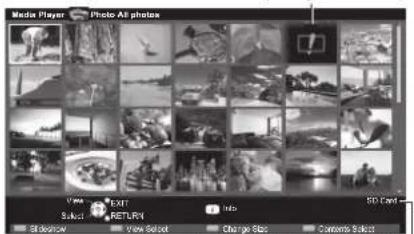 PANASONIC Viera TX-L32D28BW - Photo mode - 4