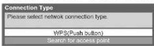 PANASONIC Viera TX-L32D28BW - Wireless LAN connection setup starts - 1