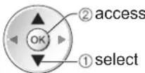 PANASONIC Viera TX-L32D28BW - Network settings for the Wireless LAN connection - 9