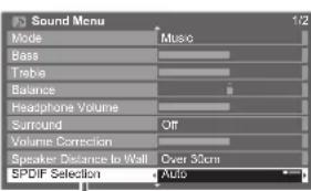PANASONIC Viera TX-L32D28BW - Sound Settings (for video contents) - 10