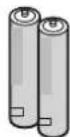 PANASONIC Viera TX-L32D28BW - Standard accessories - 2