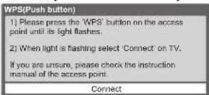 PANASONIC Viera TX-L32D28BW - WPS(Push button) - 1