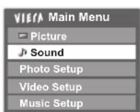 PANASONIC Viera TX-L32D28BW - Sound Settings (for video contents) - 7