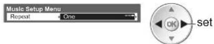 PANASONIC Viera TX-L32D28BW - Music Setup - 5