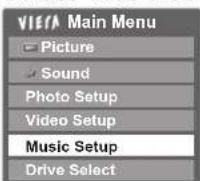 PANASONIC Viera TX-L32D28BW - Music Setup - 3