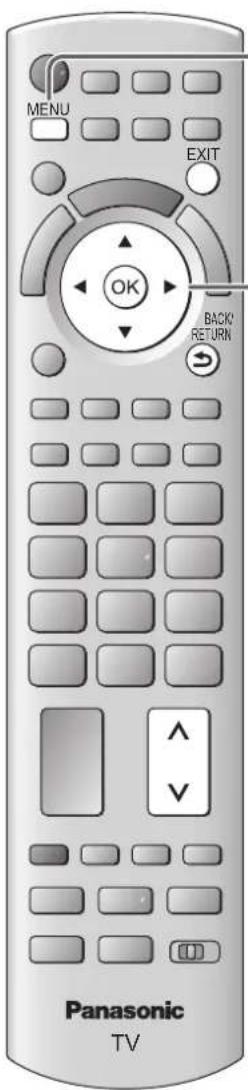 PANASONIC Viera TX-L32D28BW - How to Use Menu Functions - 1