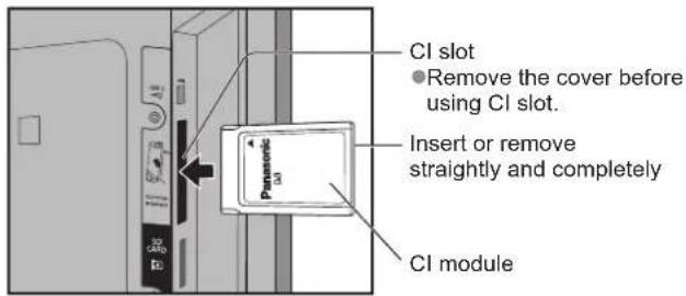 PANASONIC Viera TX-L32D28BW - Caution - 1