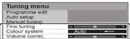 PANASONIC Viera TX-26LX6F - Setup menu - 7