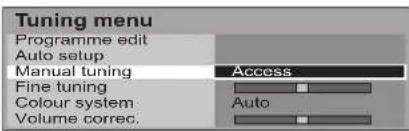PANASONIC Viera TX-26LX6F - Setup menu - 6