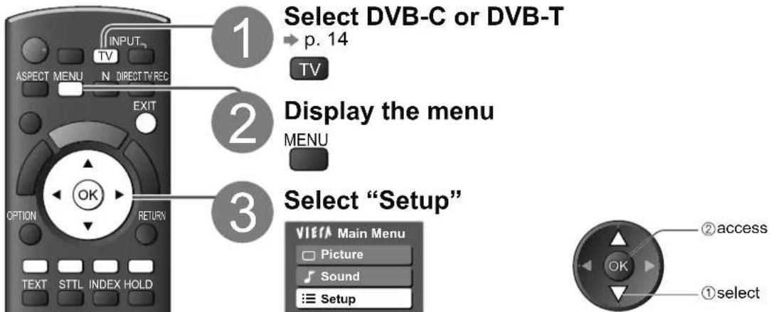 PANASONIC Viera TX-L32S10E - Insert the CI module (optional) - 1