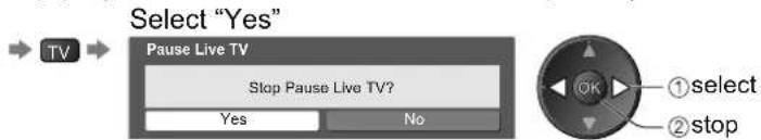 PANASONIC Viera TX-L32S10E - Pause Live TV programme Pause Live TV - 5