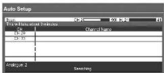 PANASONIC Viera TX-L32S10E - Auto Setup varies depending on the country you select ■ - 9