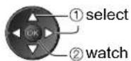 PANASONIC Viera TX-L32S10E - Select a channel using TV Guide ■ (p. 18) - 3