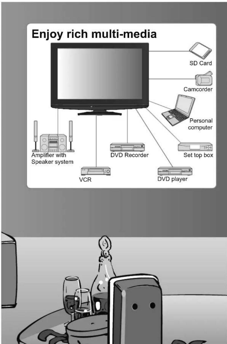 PANASONIC Viera TX-L32S10E - media excitement - 1