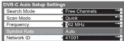 PANASONIC Viera TX-L19D28EW - Set the Auto Setup settings - 1