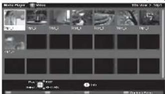PANASONIC Viera TX-L19D28EW - ■Playback from the selected scene in the title - 2