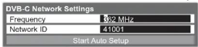 PANASONIC Viera TX-L19D28EW - Auto Setup varies depending on the country you select. - 1