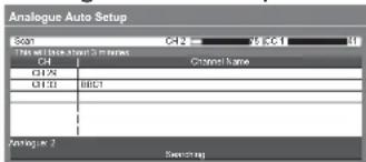 PANASONIC Viera TX-L19D28EW - Auto Setup varies depending on the country you select. - 7