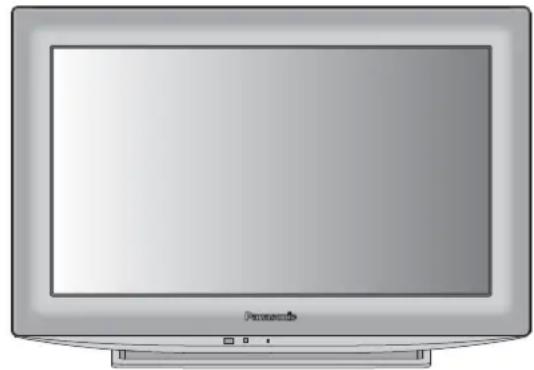 PANASONIC Viera TX-L19D28EW - S-Video / black and white picture - 1