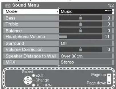 PANASONIC Viera TX-L19D28EW - ON SCREEN HELP Instructions box - Operation guide - 1