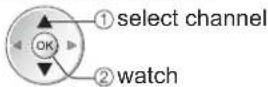 PANASONIC Viera TX-L19D28EW - Select a channel using Information banner ■ (p. 15) - 3