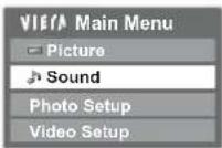PANASONIC Viera TX-L19D28EW - Audio output settings - 3