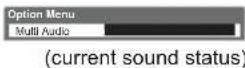 PANASONIC Viera TX-L19D28EW - ■Toconfigplaybackange the current sound status - 2