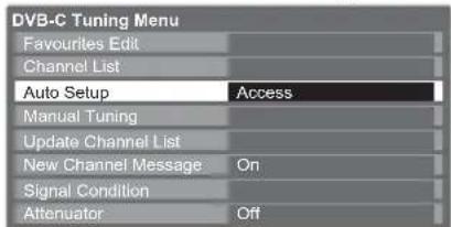 PANASONIC Viera TX-L19D28EW - Select "Auto Setup" - 1