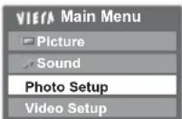 PANASONIC Viera TX-L19D28EW - Photo Setup - 3