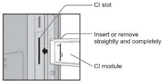 PANASONIC Viera TX-L19D28EW - Caution - 1