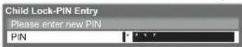 PANASONIC Viera TX-L19D28EW - Control channel audience Child Lock - 1