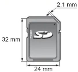 PANASONIC Viera TX-L19D28EW - SD Card - 1