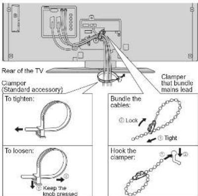 PANASONIC Viera TX-26LXD70 - Caution - 1