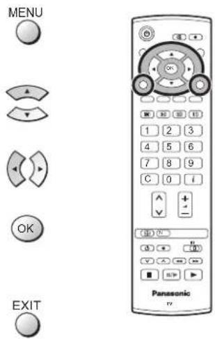 PANASONIC Viera TX-26LX62F - Using the On Screen Displays - 1