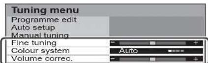 PANASONIC Viera TX-26LE60F - Setup menu - 7
