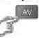 PANASONIC Viera TH-50PX71E - Display the Input select menu - 1