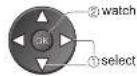 PANASONIC Viera TH-50PX71E - Select the input mode connected to the equipment - 2