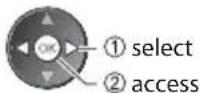 PANASONIC Viera TX-PF42S30 - Change the contents - 2
