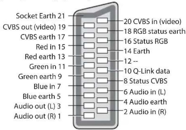PANASONIC Viera TX-PF42S30 - SCART and HDMI terminal information - 1