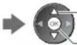 PANASONIC Viera TX-PF42S30 - Select [Off Timer] and set the time - 3