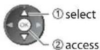 PANASONIC Viera TX-PF42S30 - Select [Timer] - 2