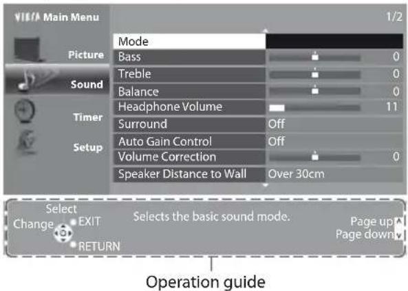 PANASONIC Viera TX-PF42S30 - Operation guide - 1
