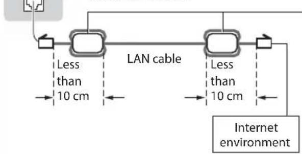 PANASONIC Viera TX-PF42S30 - ■ Connecting to the network environment (Network connections) - 2