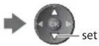 PANASONIC Viera TX-PF42S30 - Set the channel, date and time (repeat the operations as below) - 2