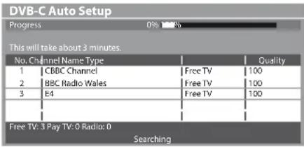 PANASONIC Viera TX-PF42S30 - [DVB-C Auto Setup] 3 [DVB-T Auto Setup] - 1