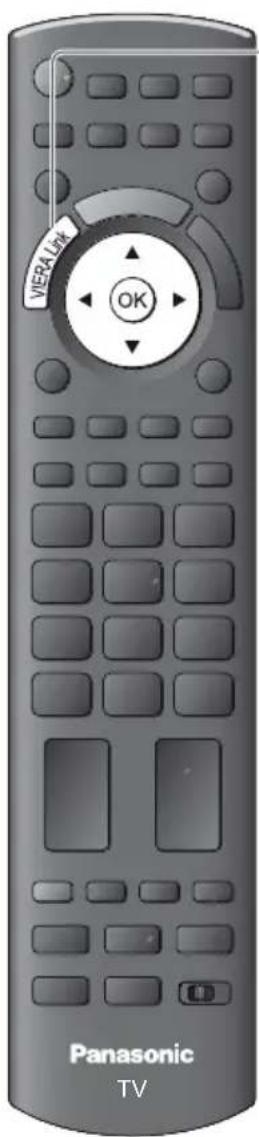 PANASONIC Viera TX-PF42S30 - Control the menu of the connected equipment by VIERA remote control [VIERA Link Control] - 1