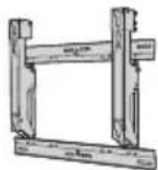 PANASONIC Viera TX-PF42S30 - Wall-hanging bracket - 1