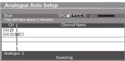 PANASONIC Viera TX-P50VT50J - Analogue Auto Setup - 3