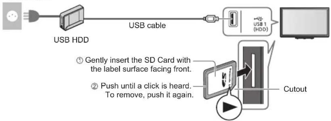 PANASONIC Viera TX-P50VT50J - SD Card - 1